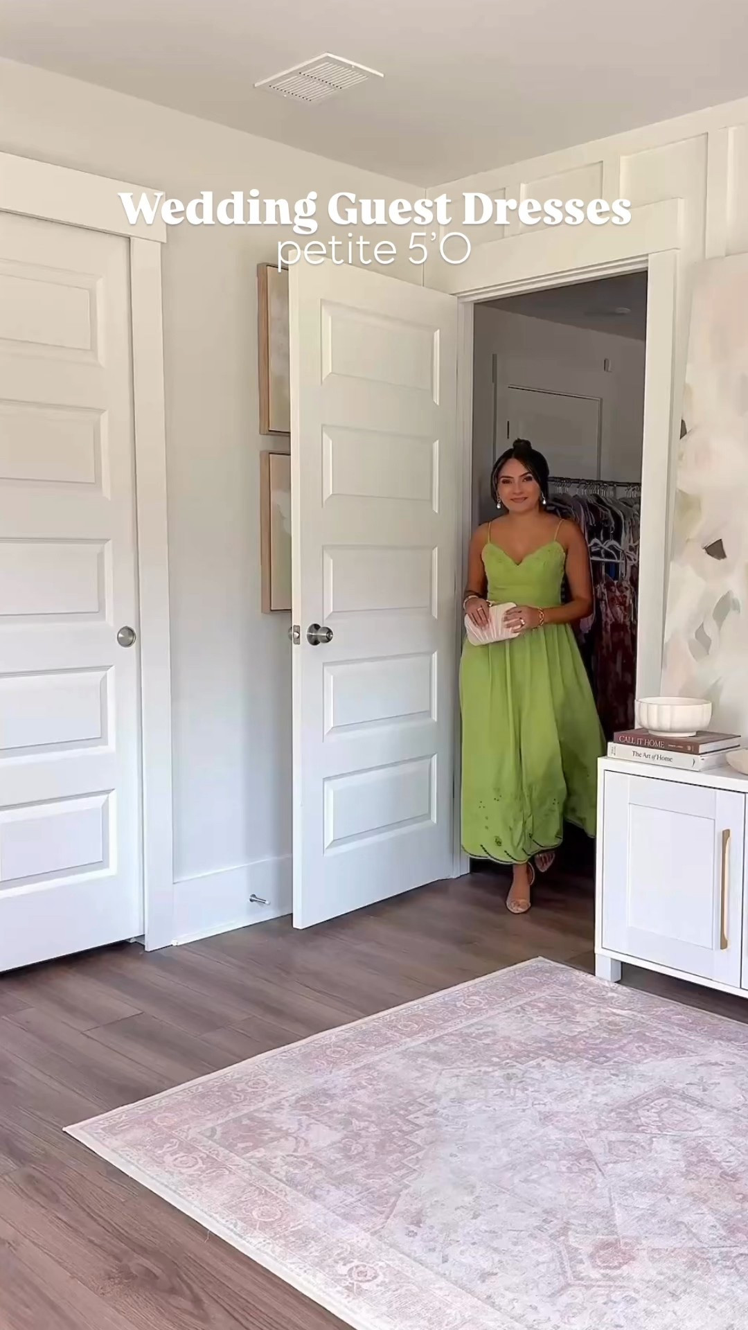 Wedding Guest Dresses
For reference: I’m 5’0, 32b bra size, and 2/26 in bottoms, pear shaped.

Green dress size xs TTS
Clear heels size 5 TTS

Pink floral dress size xs TTS
Clear heels size 5 TTS

Orange dress size xs TTS
Clear heels size 5 TTS

Navy dress size small - sized up a size for room in the hips
Clear heels size 5 TTS

Ivory and Pink dress size xs TTS
Clear heels size 5 TTS

Shapewear shorts size s/m



Wedding guest
Summer dress
Vacation dress
Garden
Tea
Formal
Dressy
Honey Sweet Petite
Honeysweetpetite
Charleston, SC


#LTKStyleTip #LTKWedding #LTKPetite