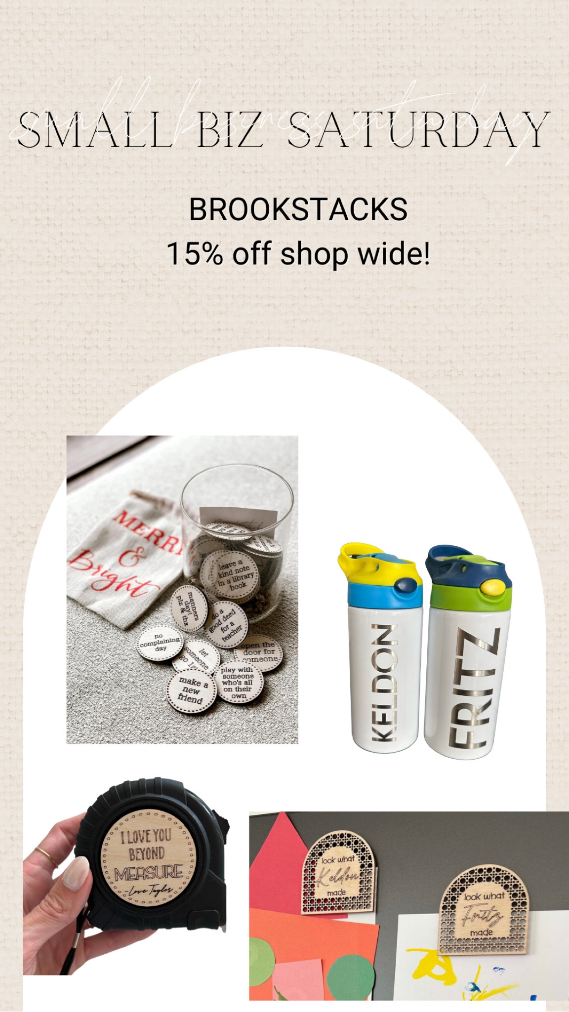 Small business Saturday! 

#LTKCyberweek #LTKfamily #LTKGiftGuide