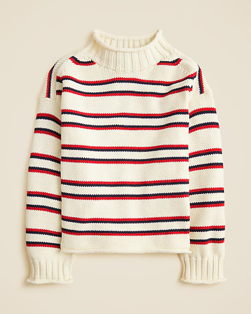2025 Rollneck™ sweater in stripe | J. Crew US