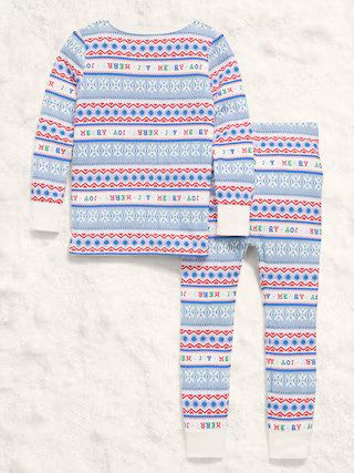 Printed Snug-Fit Pajama Set for Toddler & Baby | Old Navy (US)