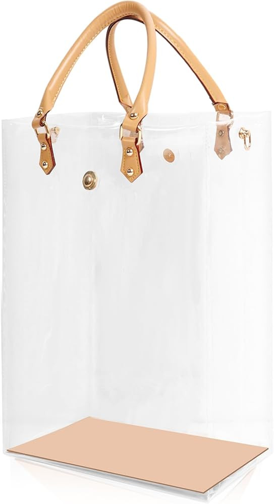 Clear PVC DIY Tote Bag Handbag Making Kit Handmade Gift Bag Craft Accessory Tool Set Birthday Hol... | Amazon (US)