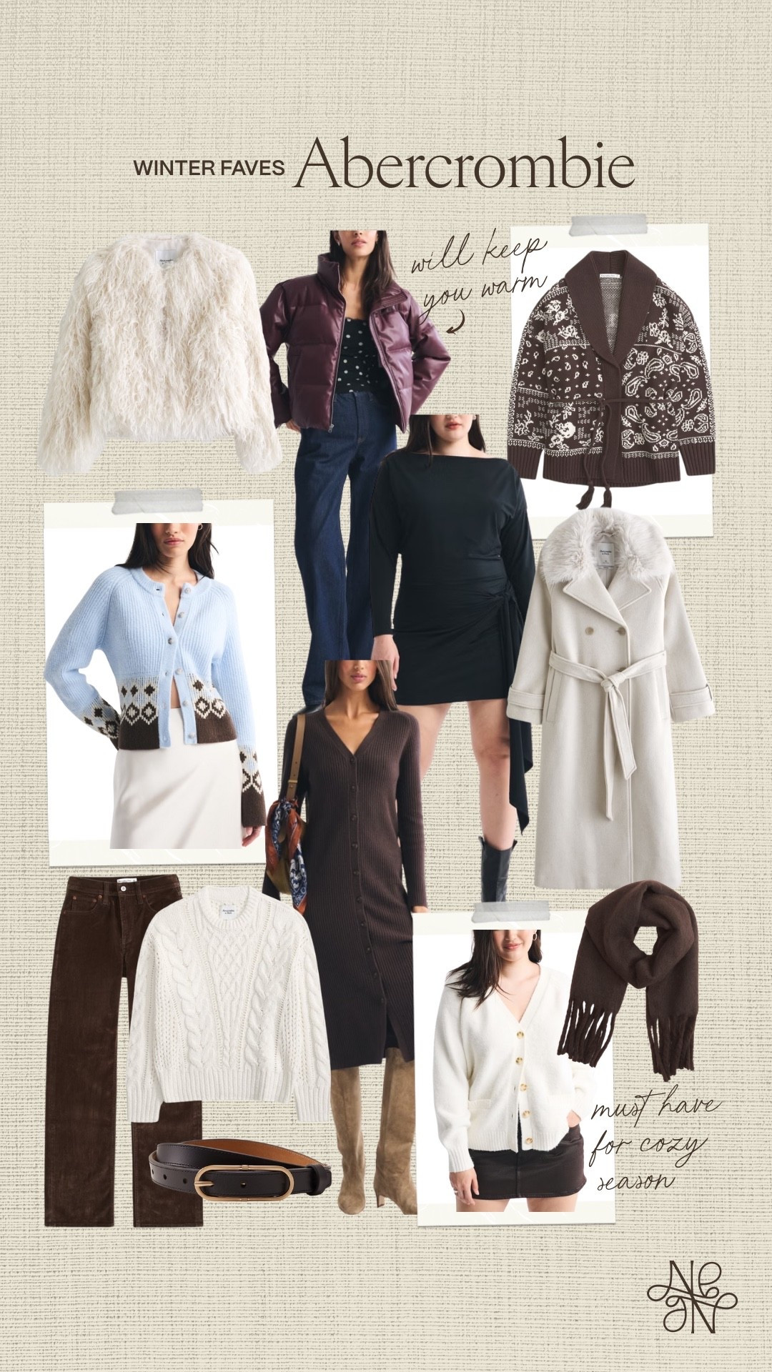 20-50% OFF almost everything from Abercrombie!! 🤩


Winter outfit 
Winter fashion 
Wool coat 
Winter coat 
Fair isle cardigan 

#LTKFindsUnder100 #LTKSaleAlert #LTKSeasonal