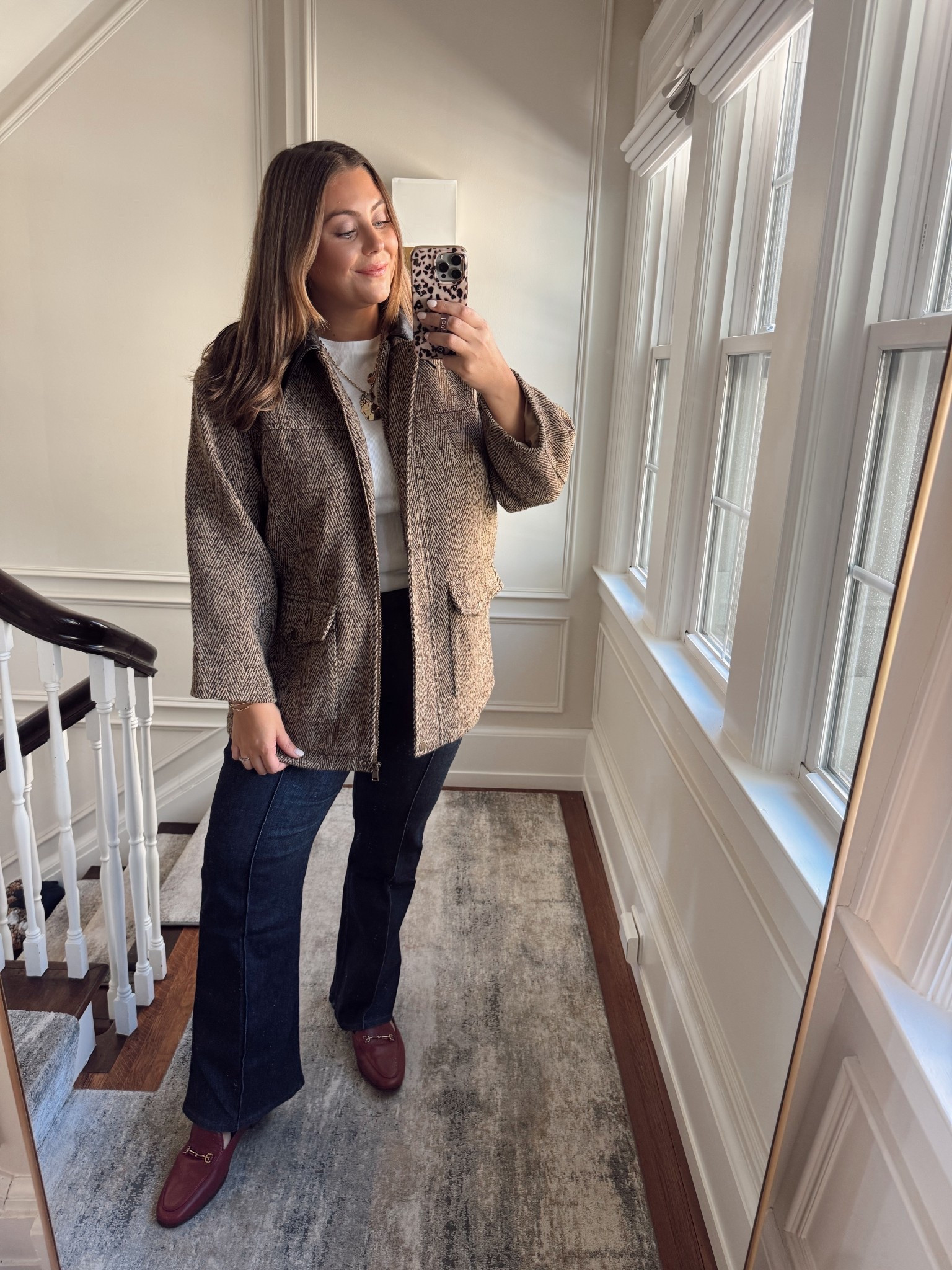 Wearing size XXL in jacket, XXL tall in T-shirt, 1X in jeans. Use CARALYN15 on your first order at Spanx. Fall outfit - jackets - fall jacket - fall coat. 

#LTKSeasonal #LTKStyleTip #LTKPlusSize