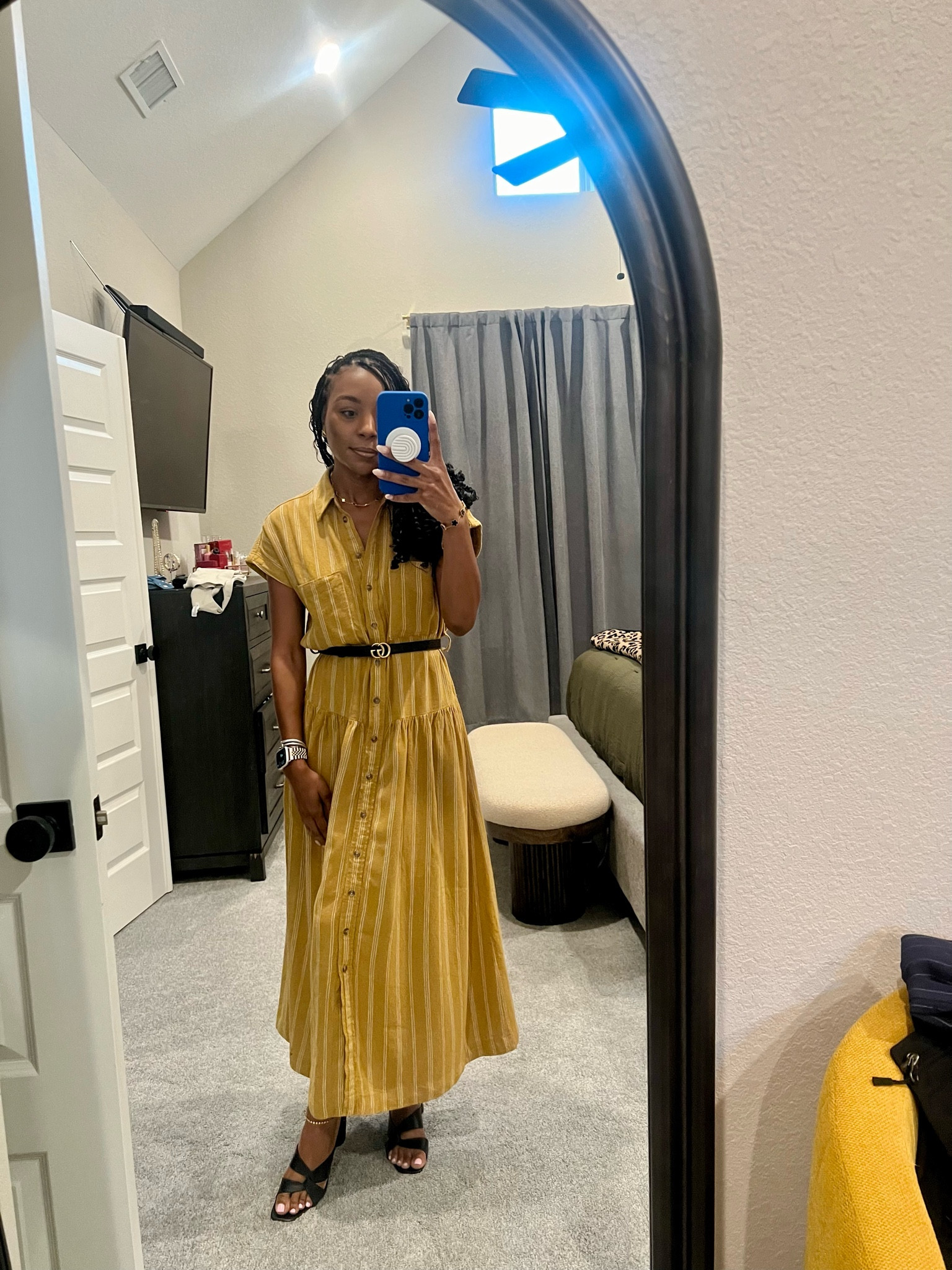 Forever a target girlie!!! 🎯 
Took the belt off that came on the dress and put my Gucci belt on instead! 

#LTKStyleTip #LTKBacktoSchool #LTKFindsUnder50