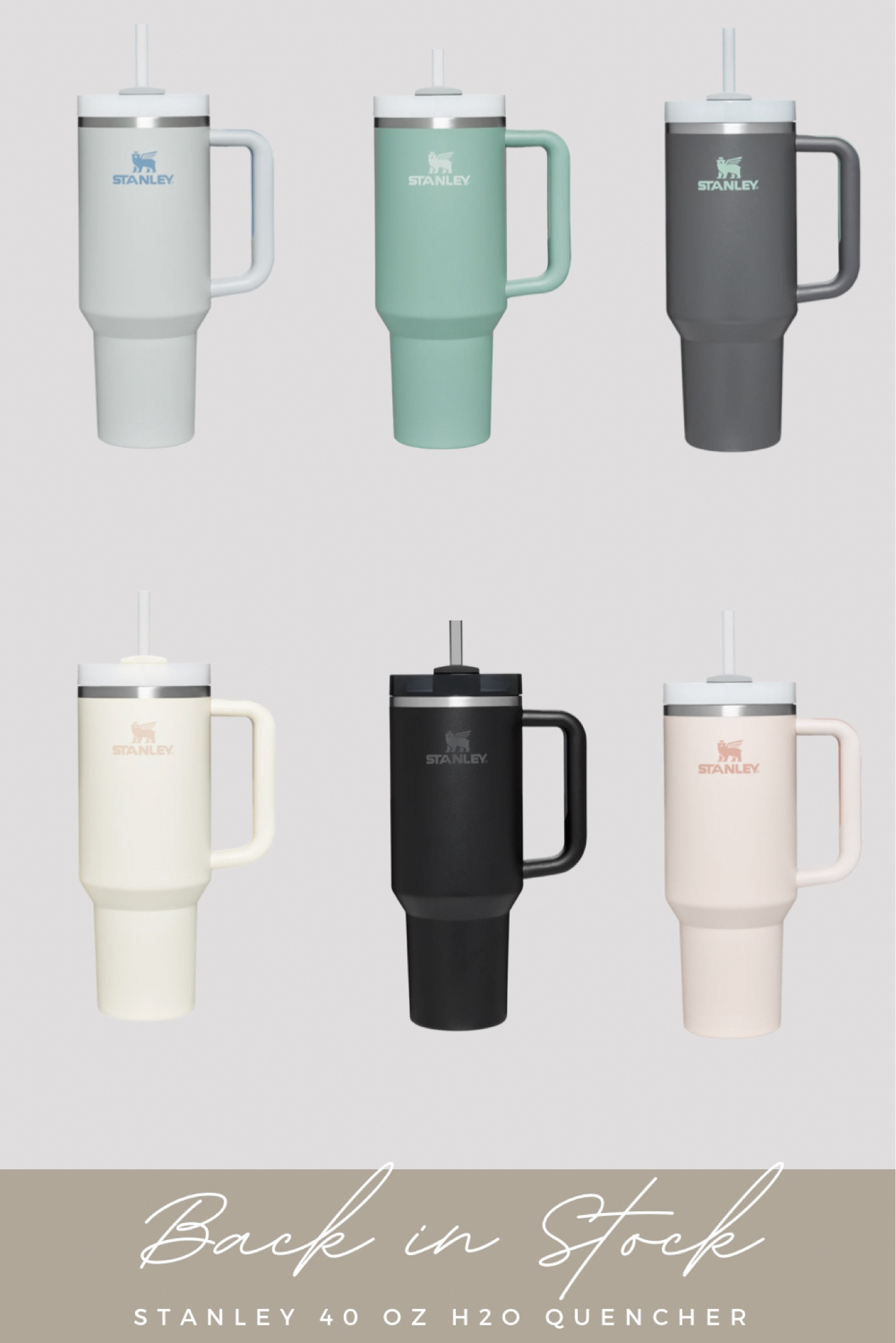 Stanley Tumbler 40oz thirst quencher back in stock. Stanley tumbler back in stock! #stanley #tumbler #stanleytumbler #giftideas #stanley40 #holidaygiftideas #teachergiftideas 

#LTKSeasonal #LTKunder50 #LTKHoliday
