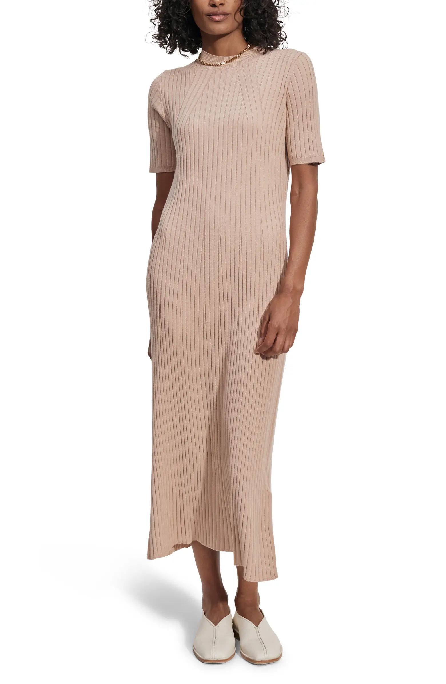 Varley Maeve Rib Midi Sweater Dress | Nordstrom | Nordstrom