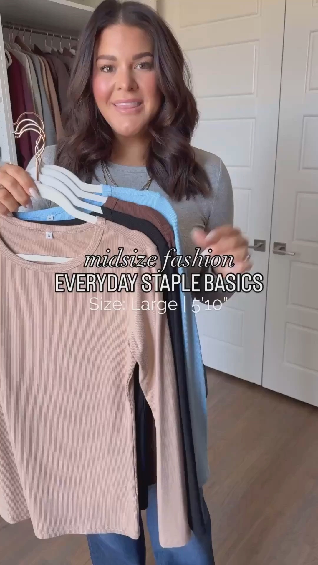 These ribbed long sleeve shirts are such a great staple! Soft, stretchy and super versatile. Wear them by themselves or as a layering base. 

Shirts: Large
Jeans: 12 Long

millennial fashion, mom style, leggings outfit, Amazon fashion, midsize style, midsize mom style, updating my wardrobe, trendy style, cozy style, school pickup outfit

#midsizefashion #midsizestyle #amazonfinds #amazonfashion #amazonmusthaves #stylereels #fashionreels #casualfashion
#LTKgrwm #LTKootd #LTKMidsize #LTKMidsize #LTKootd #LTKgrwm

#LTKMidsize #LTKootd #LTKSeasonal