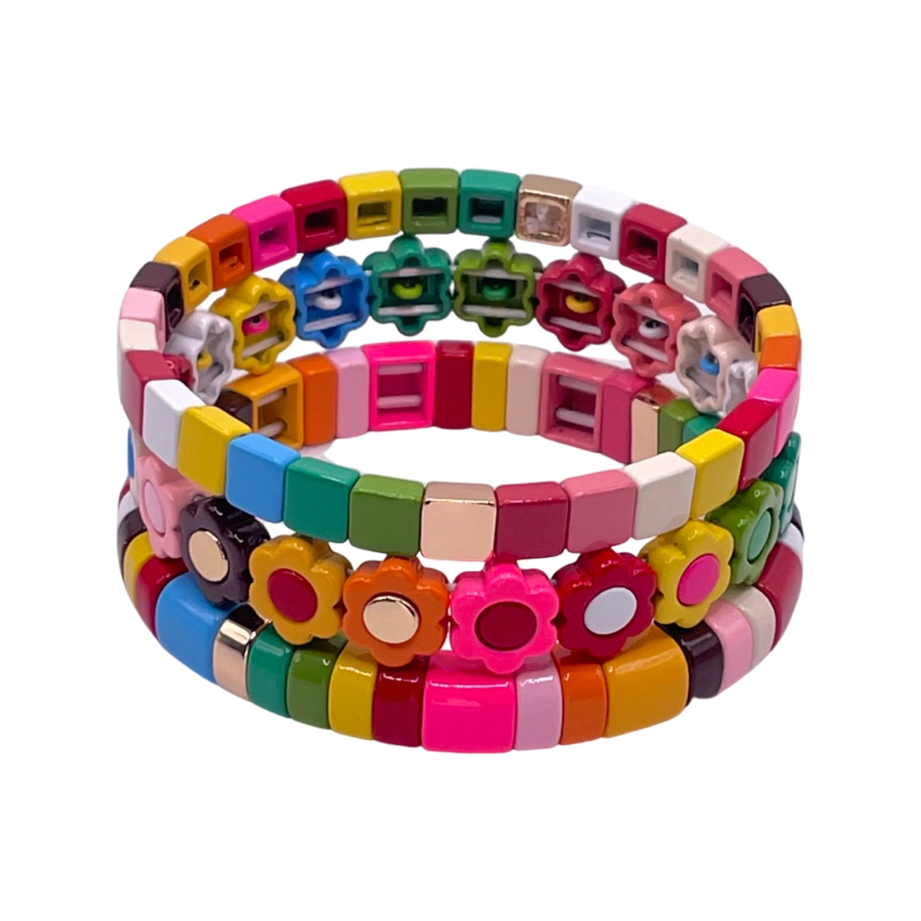 The Mix Stack Bracelets | La Lumiere NY