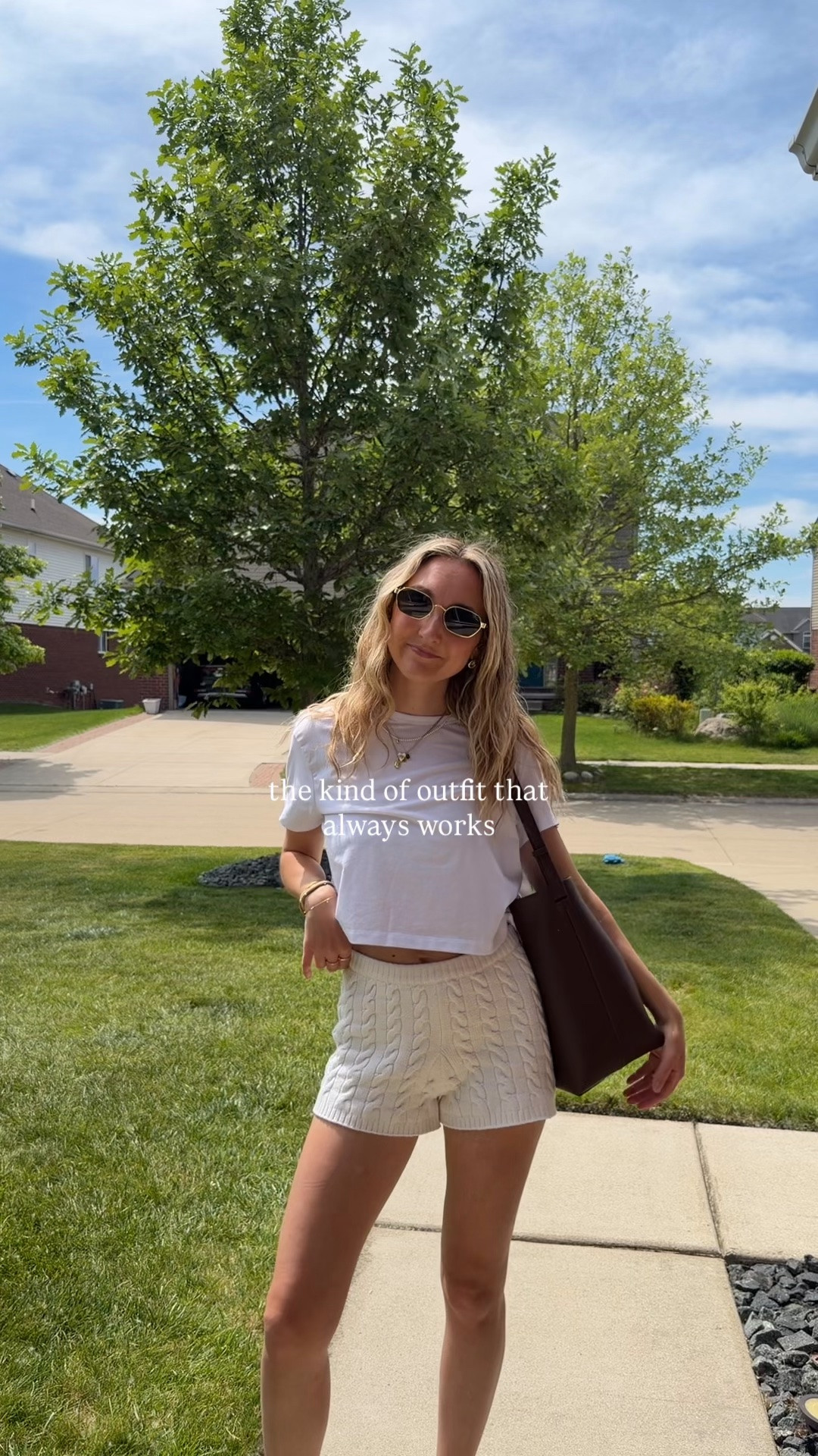 Tee is from cuts wearing small, shorts xs