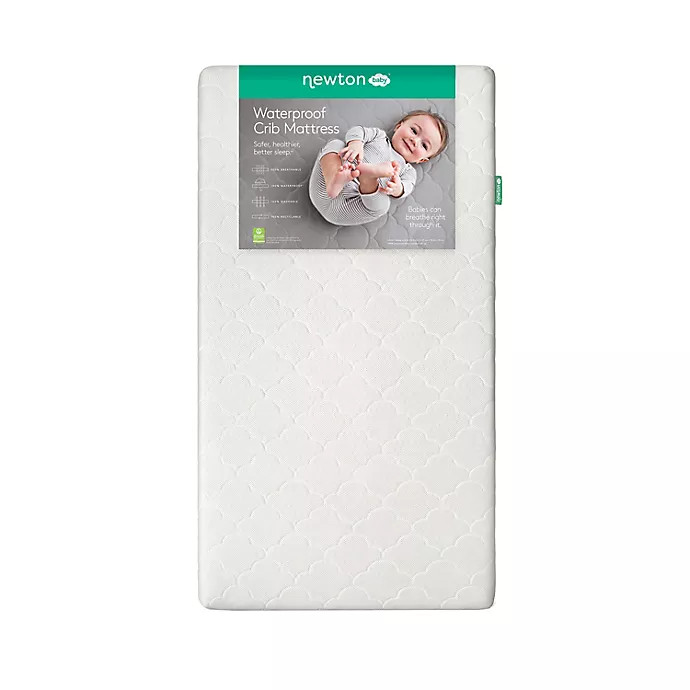 Newton® Waterproof Crib Mattress in Cloud White | buybuy BABY