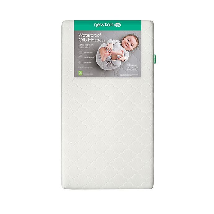 Newton® Waterproof Crib Mattress in Cloud White | buybuy BABY