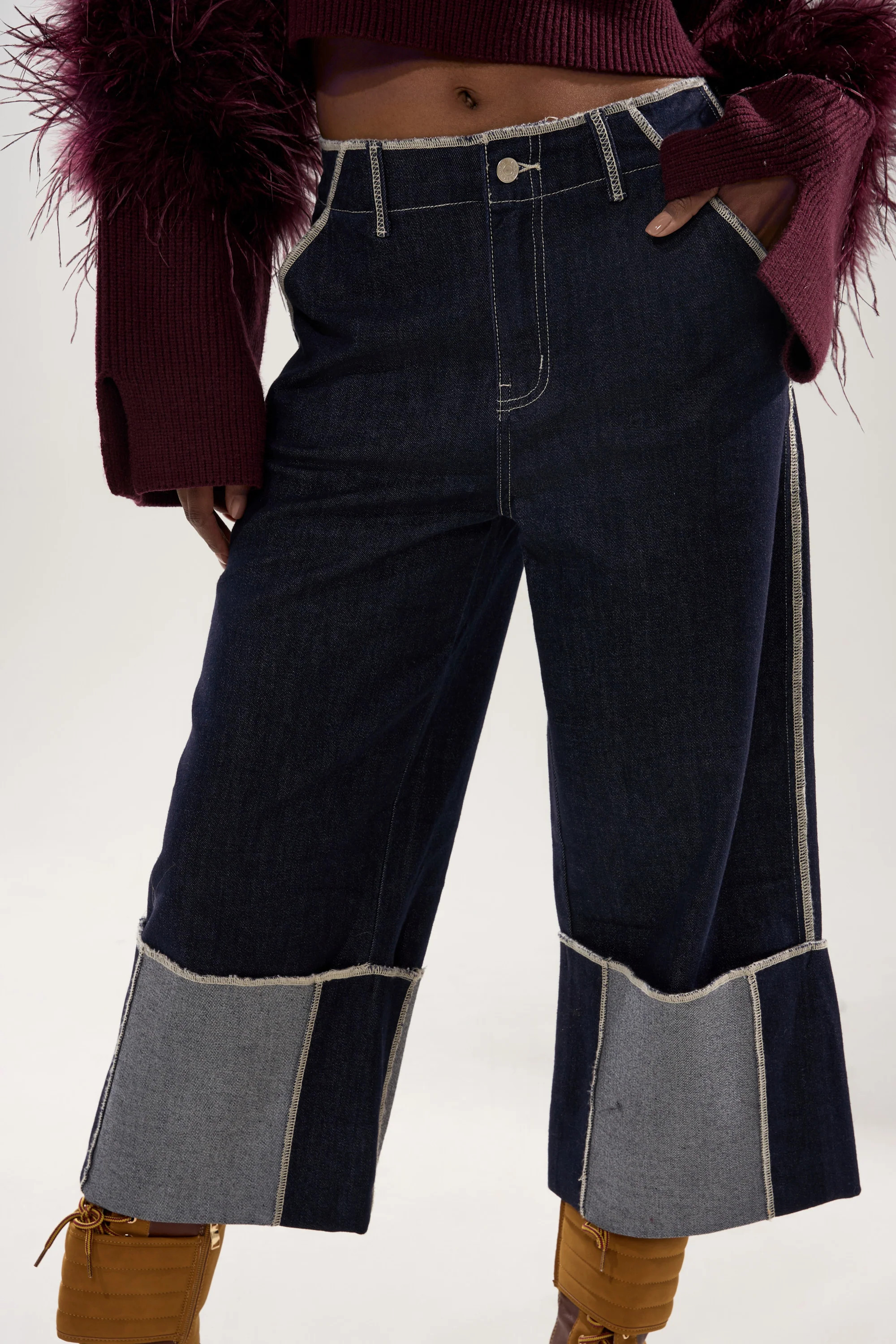 LOCKED UP DENIM BERMUDA SHORT | AKIRA