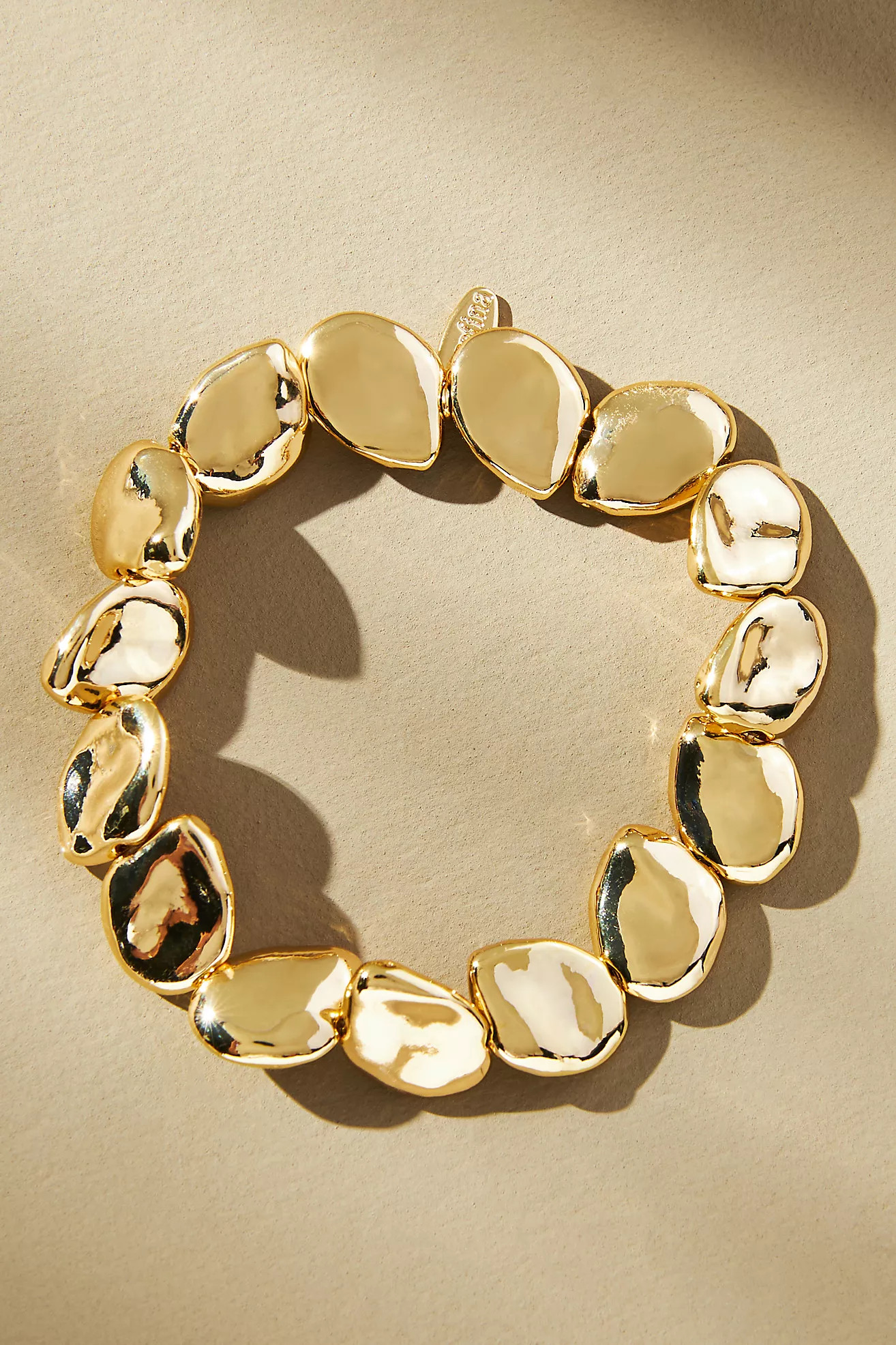 Molten Flat-Beaded Bracelet | Anthropologie (US)