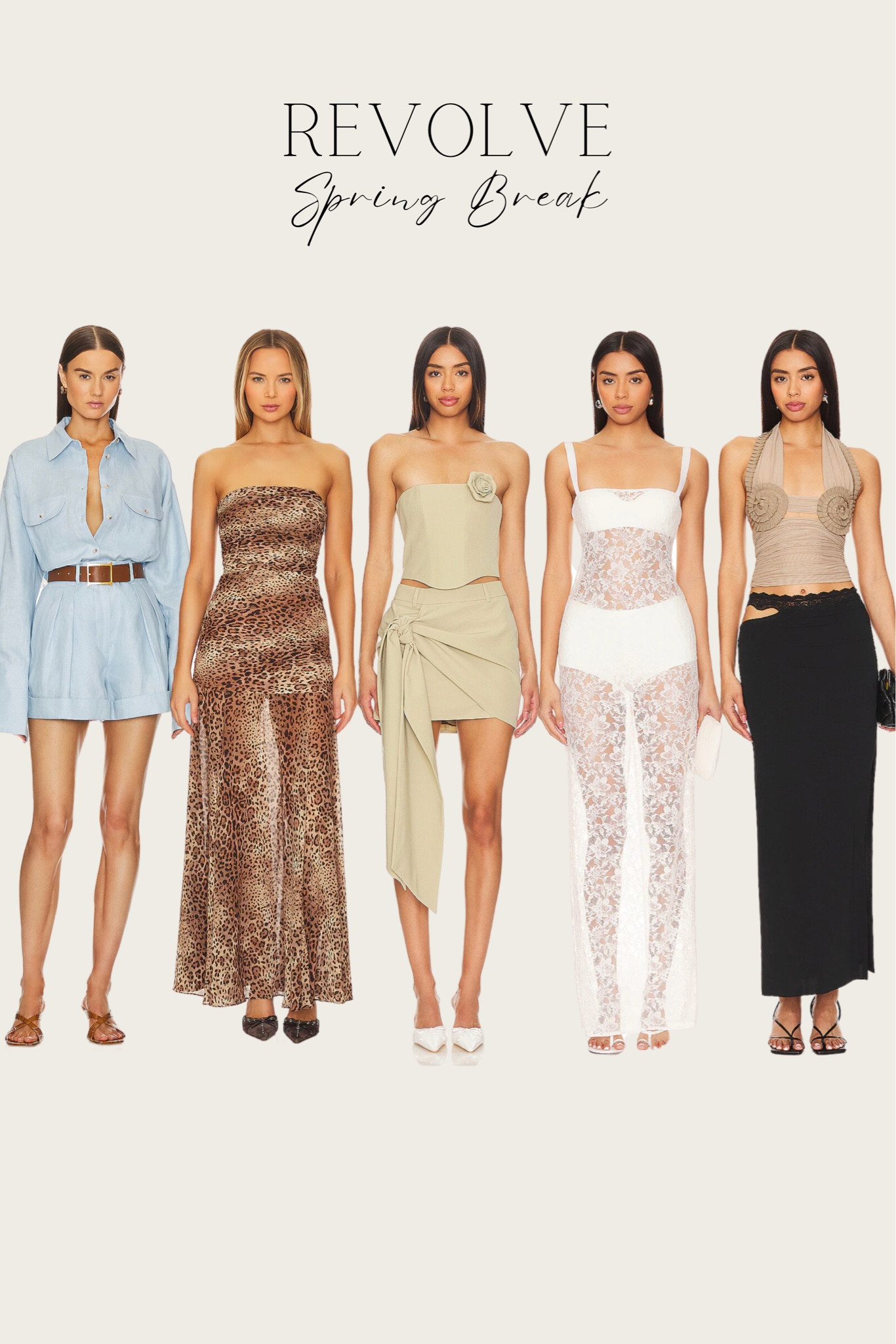 Revolve spring break vacation outfits 🤍

#LTKstyletip #LTKtravel #LTKSeasonal