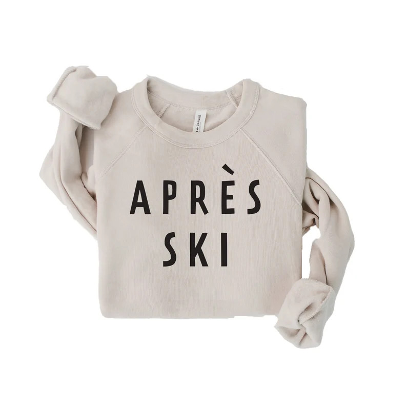 Ski Sweatshirt Apres Ski Colorado Sweatshirt Ski Vacation | Etsy | Etsy (US)