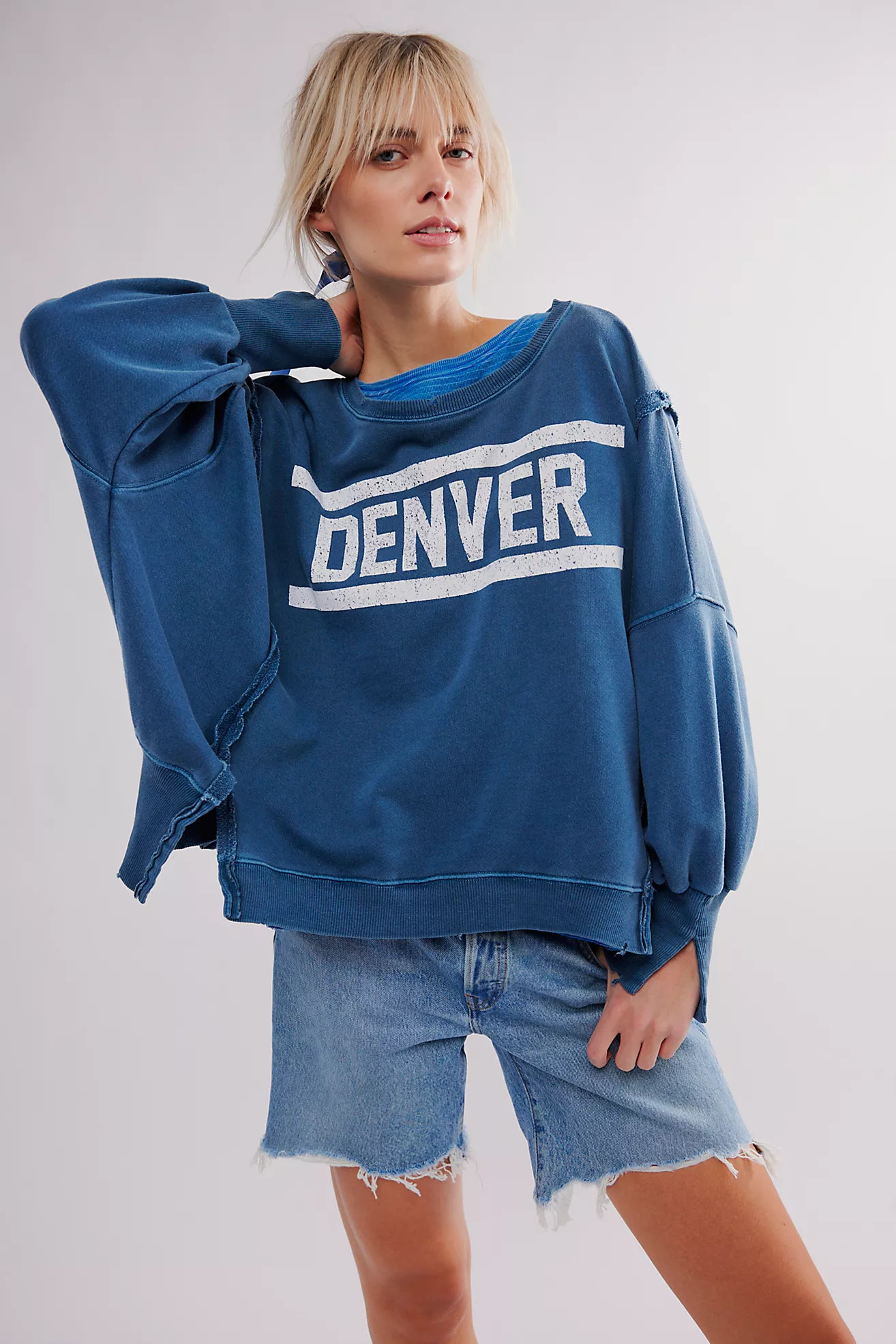 We The Free Graphic Camden Pullover | Free People (Global - UK&FR Excluded)