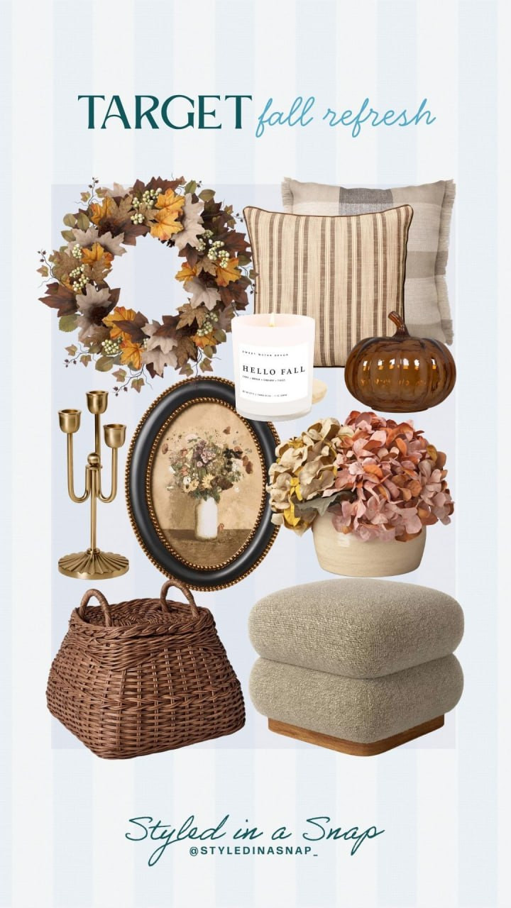 Target fall refresh 🍂 Warm woven textures and cozy accents to bring autumn into every room!

// Target Fall Decor, Target Fall Home, Target Fall Home Decor, Target Home And Decor 

 #LTKgrwm #LTKSeasonal #LTKHome
