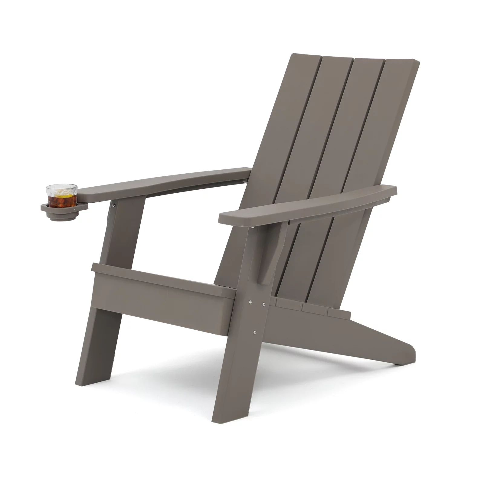 COBANA Adirondack Chair, Patio Resin Chairs with Cup Holder for Outdoor, Indoor, Firepit, Garden,... | Walmart (US)