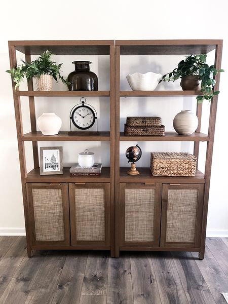 Obsessed with this bookcase!! Home decor, shelf styling 

#LTKhome