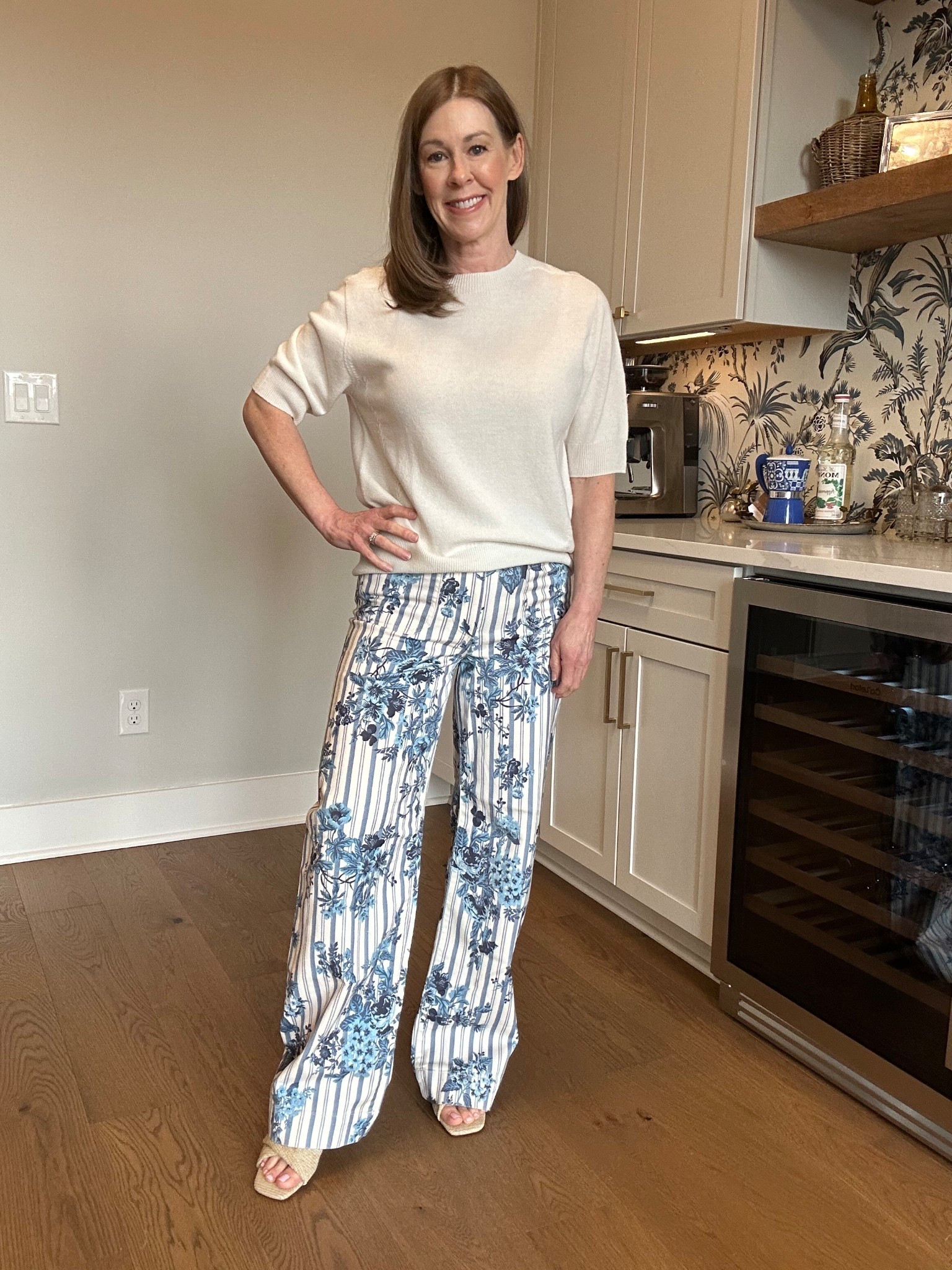 Anthropologie pants ! I’m wearing a 27 petite TTS but they are still too long! 

#LTKootd #LTKPetite