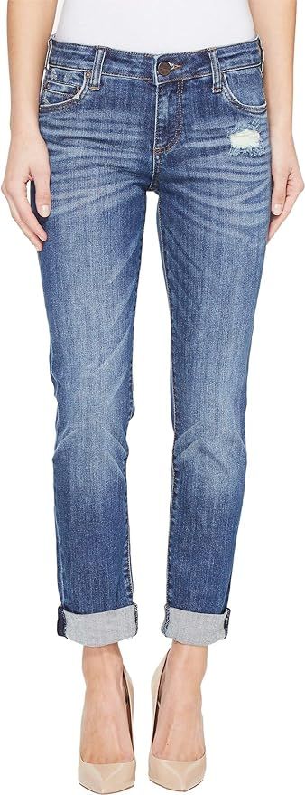 KUT from the Kloth™ Catherine Boyfriend Women’s Jeans – Blended Fabric – Mid Rise – Fiv... | Amazon (US)