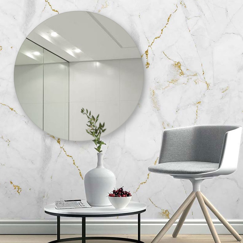 Espelho Redondo Lapidado Para Sala 60cm | Shopee (BR)