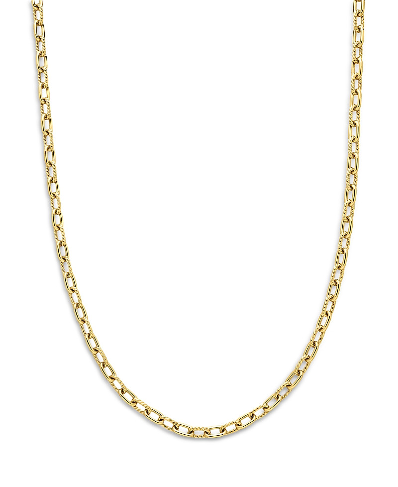David Yurman Men's Dy Madison Chain Necklace in 18K Yellow Gold, 6mm | Bloomingdale's (US)