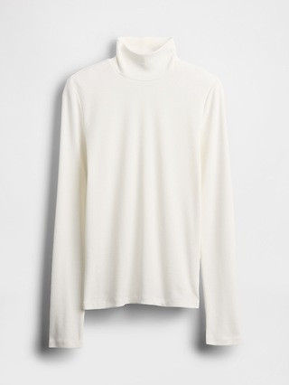 Ribbed Turtleneck T-Shirt | Gap Factory