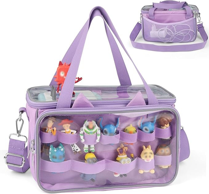 Carrying Case for Tonies, Tonie box, Tonies Figures,Tonie Characters - Transparent Storage Bag Ca... | Amazon (US)