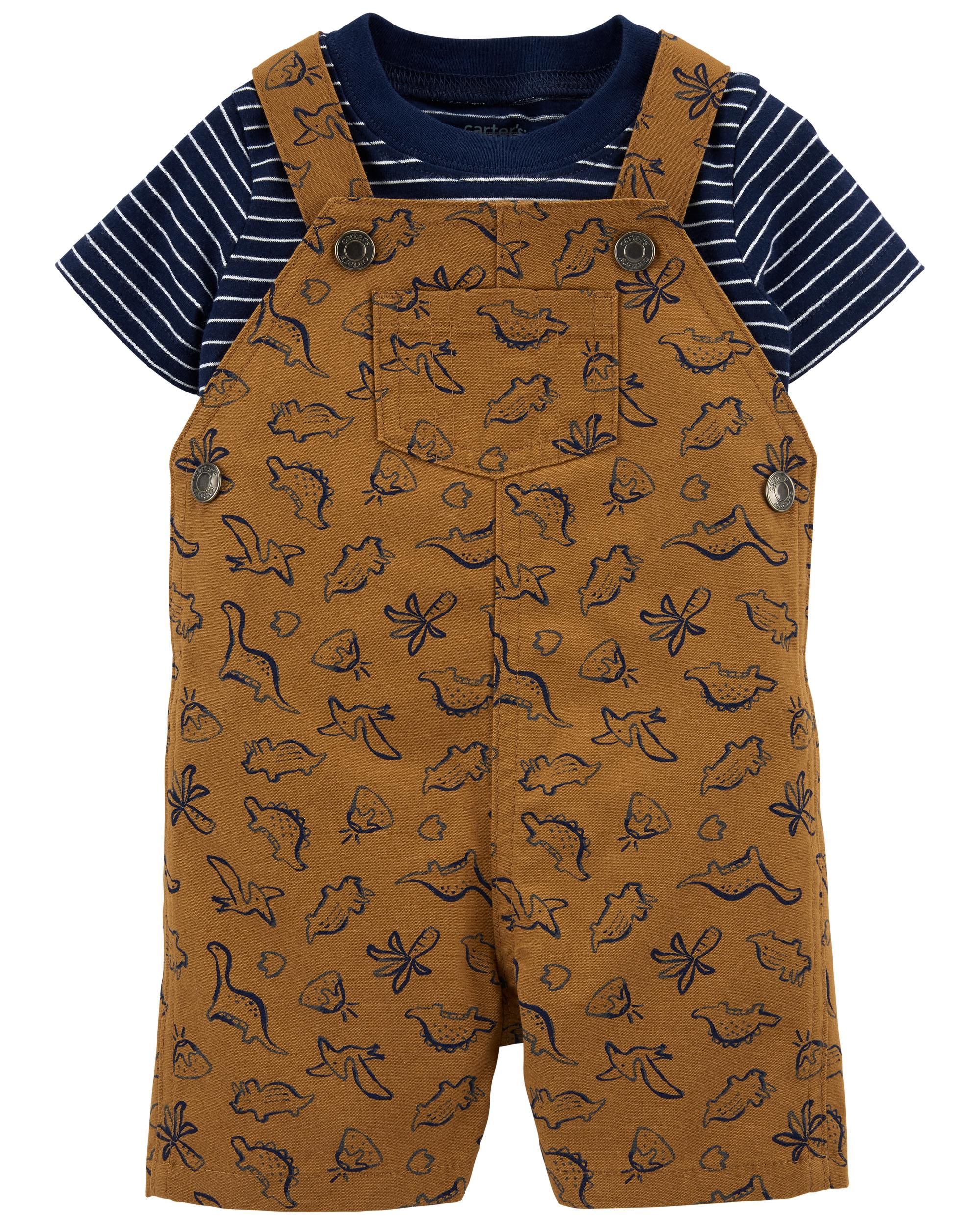 2-Piece Tiger Tee & Shortall Set | Carter's