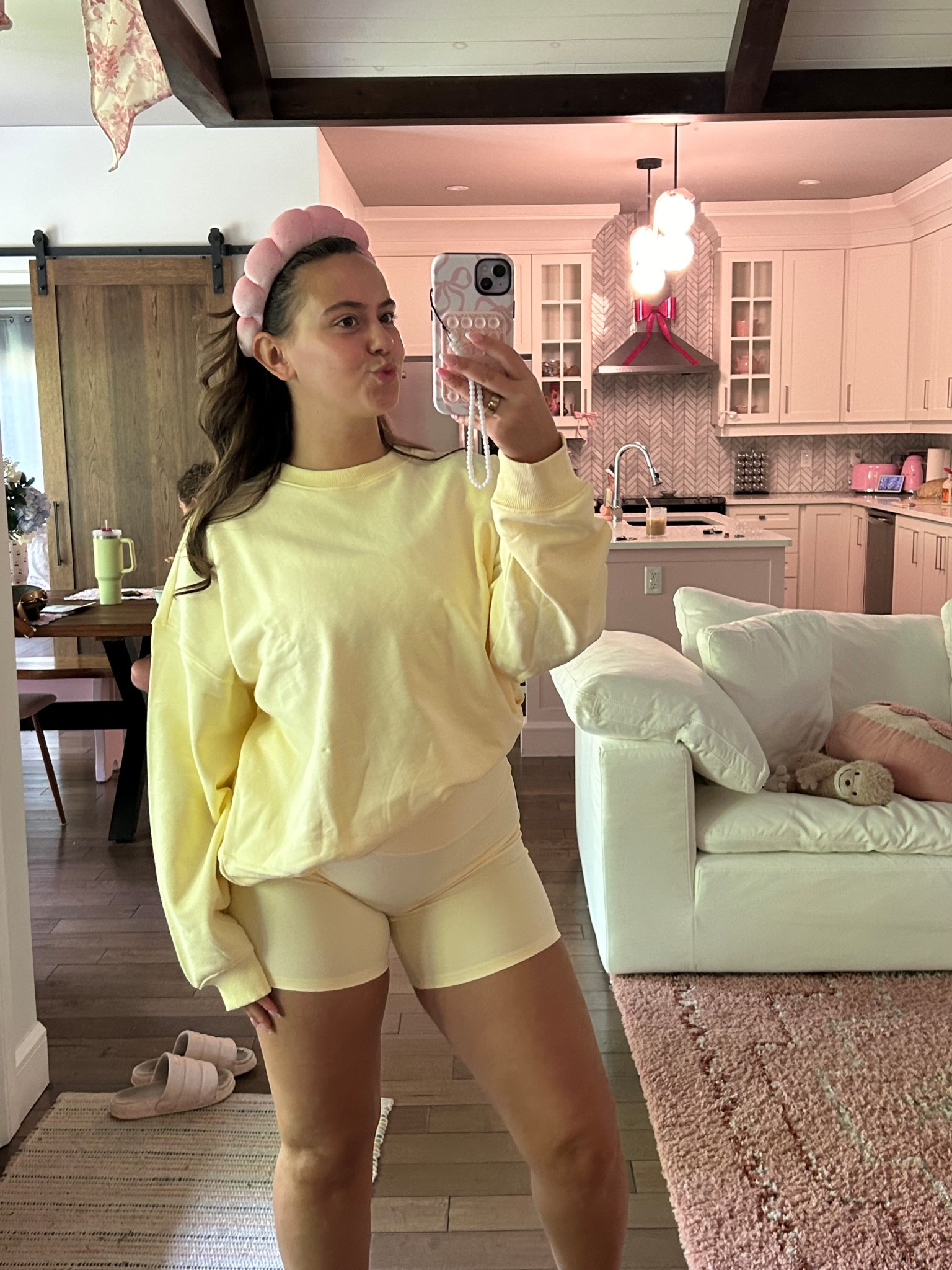 Affordable yellow workout set 🤝🏻 

#LTKActive #LTKSeasonal #LTKFindsUnder50