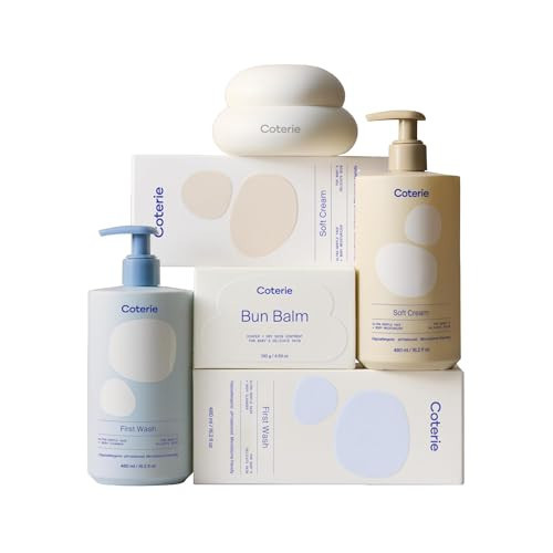 Coterie The Skin Essentials Baby Gift Set | Wash + Lotion + Balm | Amazon (US)