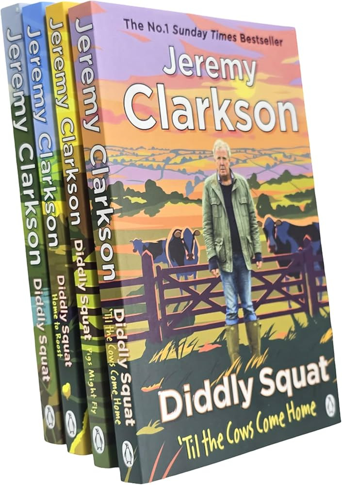 Diddly Squat Series By Jeremy Clarkson: 4 Books Collection Set (Diddly Squat: A Year On The Farm,... | Amazon (UK)