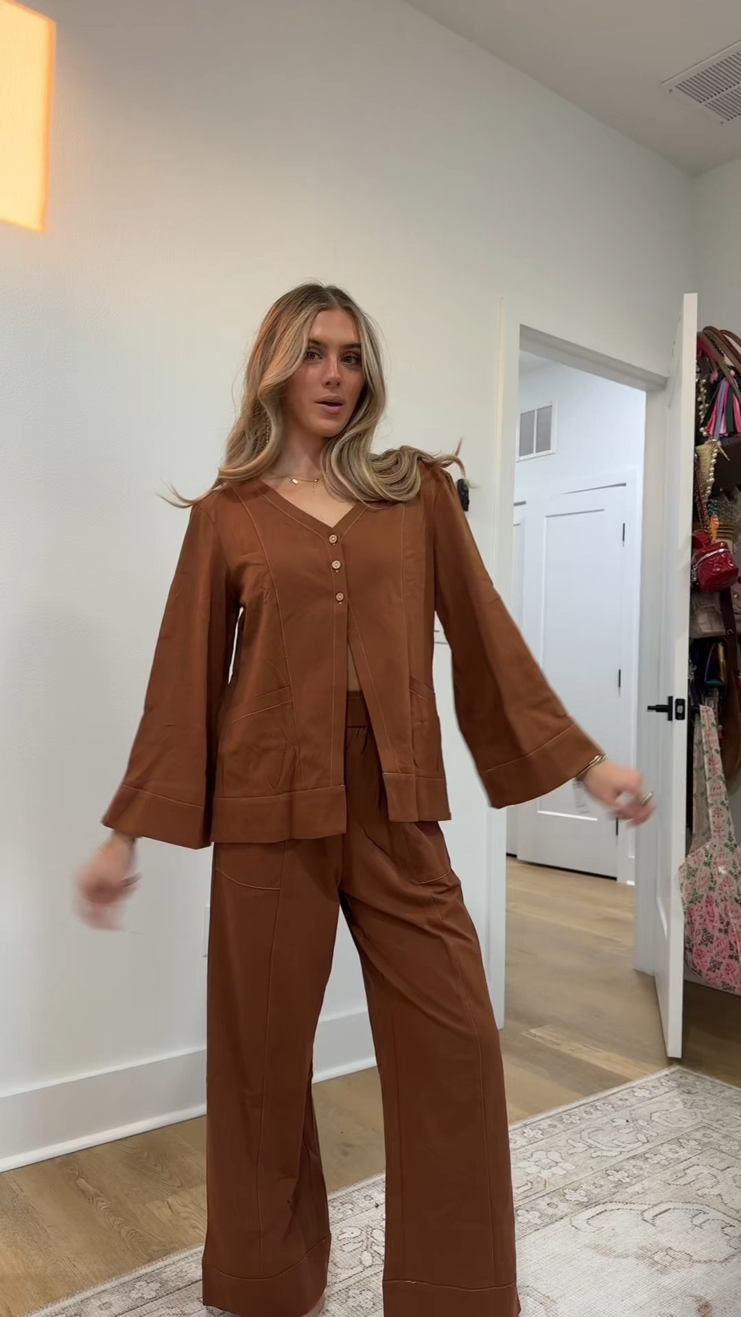 Amazon matching sets that are also all free people look for less. I’m 5’4 size XS typically. 

Skirt set: Women’s 2 Piece Cotton Skirt Set Sleeveless Draped Tank Top Drawstring Midi Skirt Y2K Lounge Outfits size small  

Smocked matching set size small: Womens 2-Piece Boho Long Sleeve Smocked Top & Wide Leg Pants Set Casual Lounge Outfit with Pockets

Amazon button linen set size xs: Gozoloma Women's 2 Piece Outfits Long Sleeve V-Neck Cardigan & Wide Leg Pants Set Contrast Stitching Lounge Set with Pockets

#LTKSaleAlert #LTKSeasonal #LTKootd