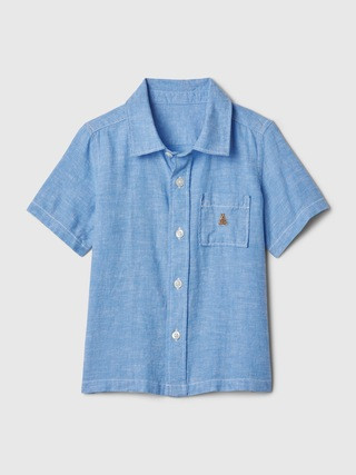babyGap Linen-Cotton Shirt | Gap (US)