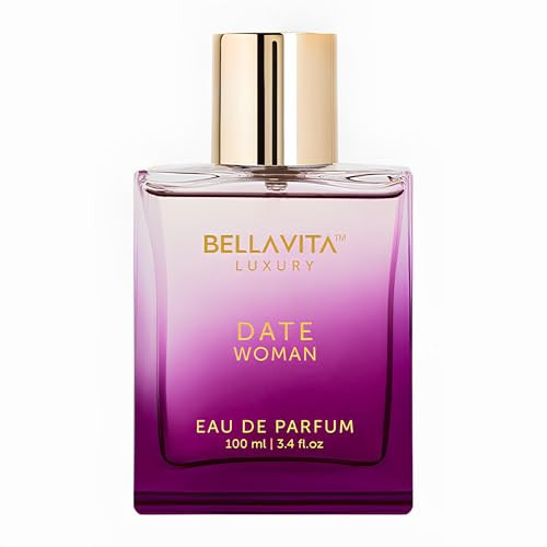 Bella Vita Luxury Date Perfume for Women | Eau De Parfum for Women | Pink Pepper, Red Fruit & Jasmine | Fruity and Floral Long-Lasting EDP Fragrance Scent | 100 ML (3.34 FL. OZ.) | Amazon (US)