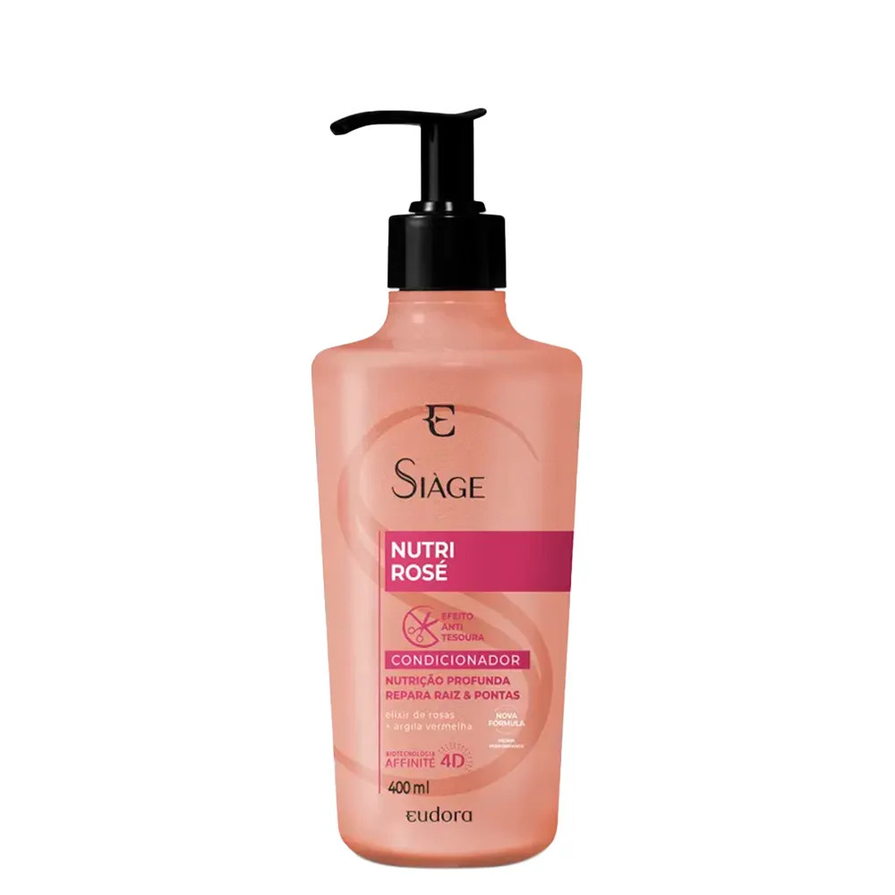 Condicionador Eudora Siàge Nutri Rose 400 ml | Amobeleza (BR)