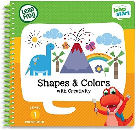 LeapFrog LeapStart Preschool 4-in-1 Activity Book Bundle with ABC, Shapes & Colors, Math, Animals | Amazon (US)