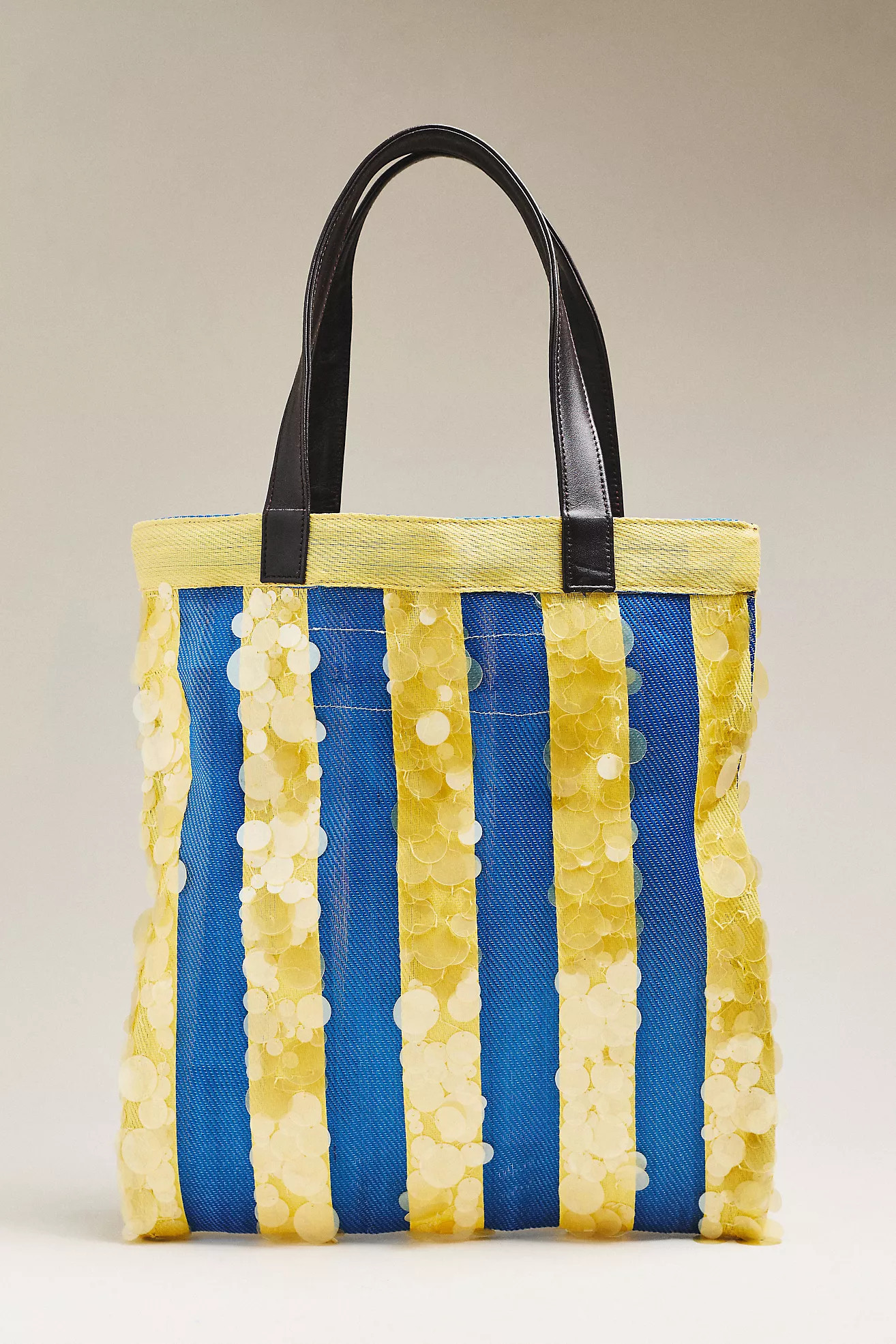 Chan Luu Striped Sequin Market Tote Bag | Anthropologie (US)