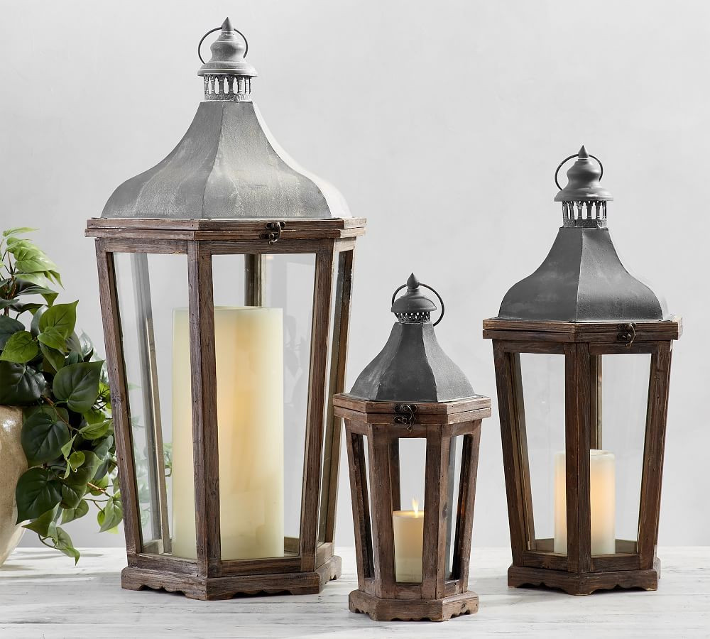 Park Hill Indoor/Outdoor Lantern | Pottery Barn (US)