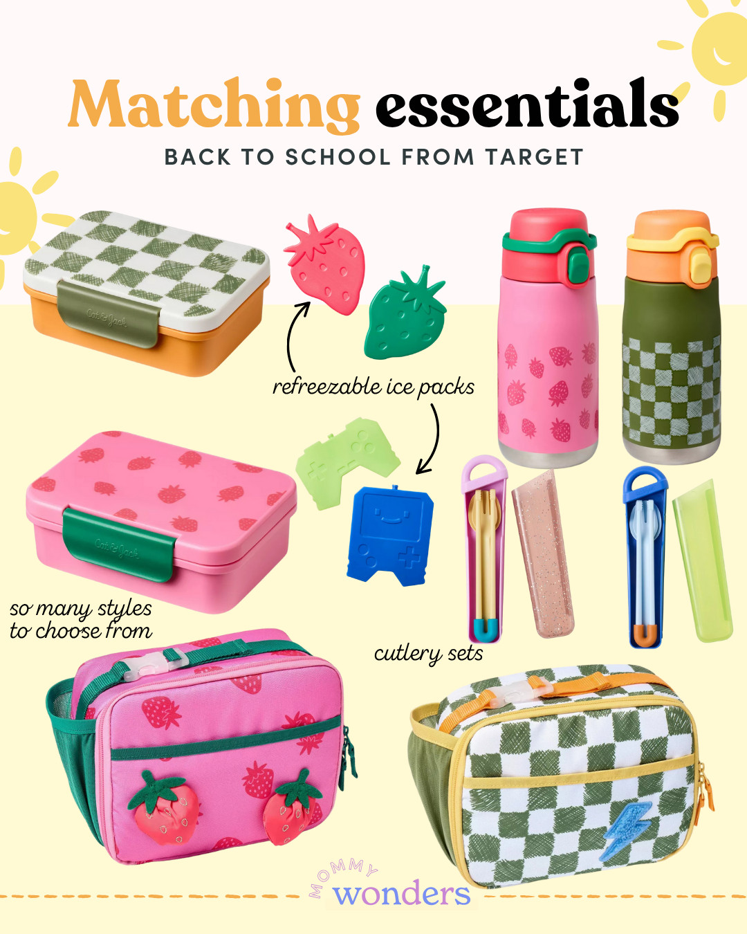 Matching lunchbox essentials from Target 

 #LTKSeasonal #LTKFindsUnder50 #LTKKids