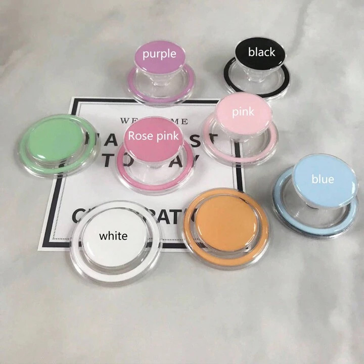 1pc Macaron Color Magnetic Suction Cup Slouchy Telescopic Folding Desk Phone Holder | SHEIN