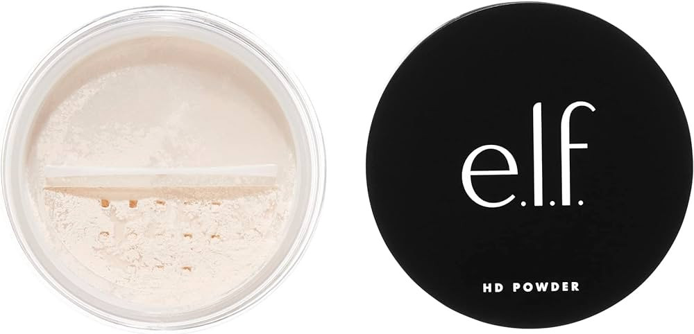 e.l.f. High Definition Powder, Loose Powder, Lightweight, Long-Lasting, Creates Soft Focus Effect... | Amazon (US)