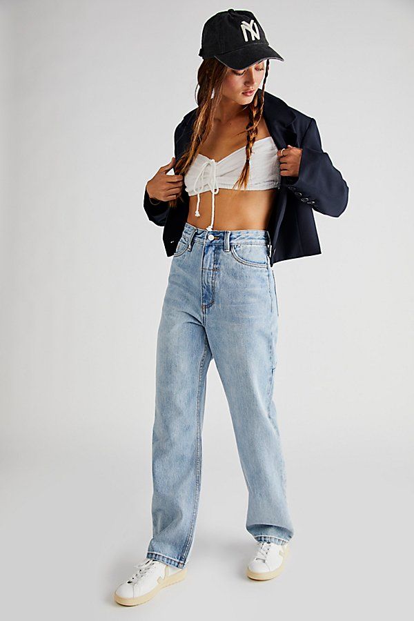 THRILLS Pulp Jeans by THRILLS at Free People, Dust Blue, US 10 | Free People (Global - UK&FR Excluded)