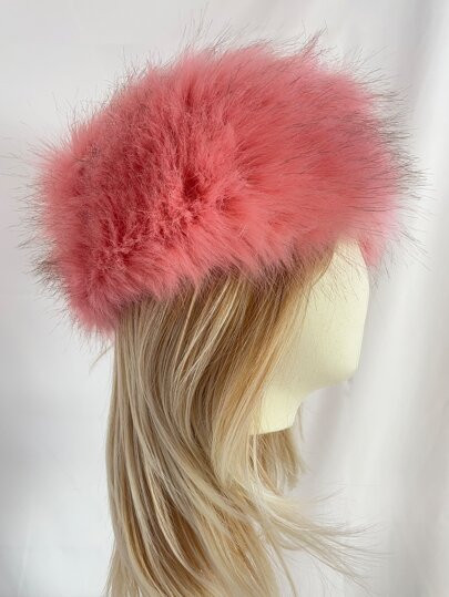 Solid Fuzzy Hat | SHEIN