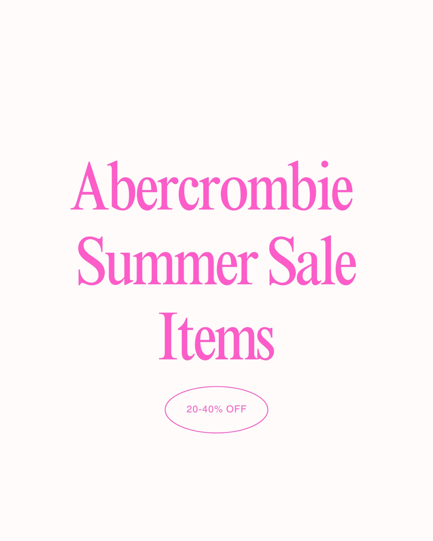 @abercrombie is having their summer sale right now and it’s so good!

#LTKSaleAlert #LTKootd