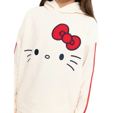 Wonder Nation Hello Kitty Baby and Toddler Girls Printed Graphic Hooded Sweatshirt, Sizes 12M-3T | Walmart (US)