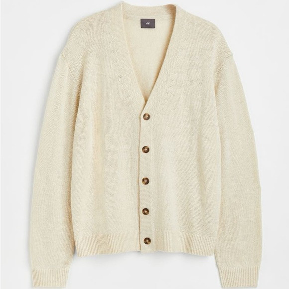 Men’s Beige Knit Cardigan | Poshmark