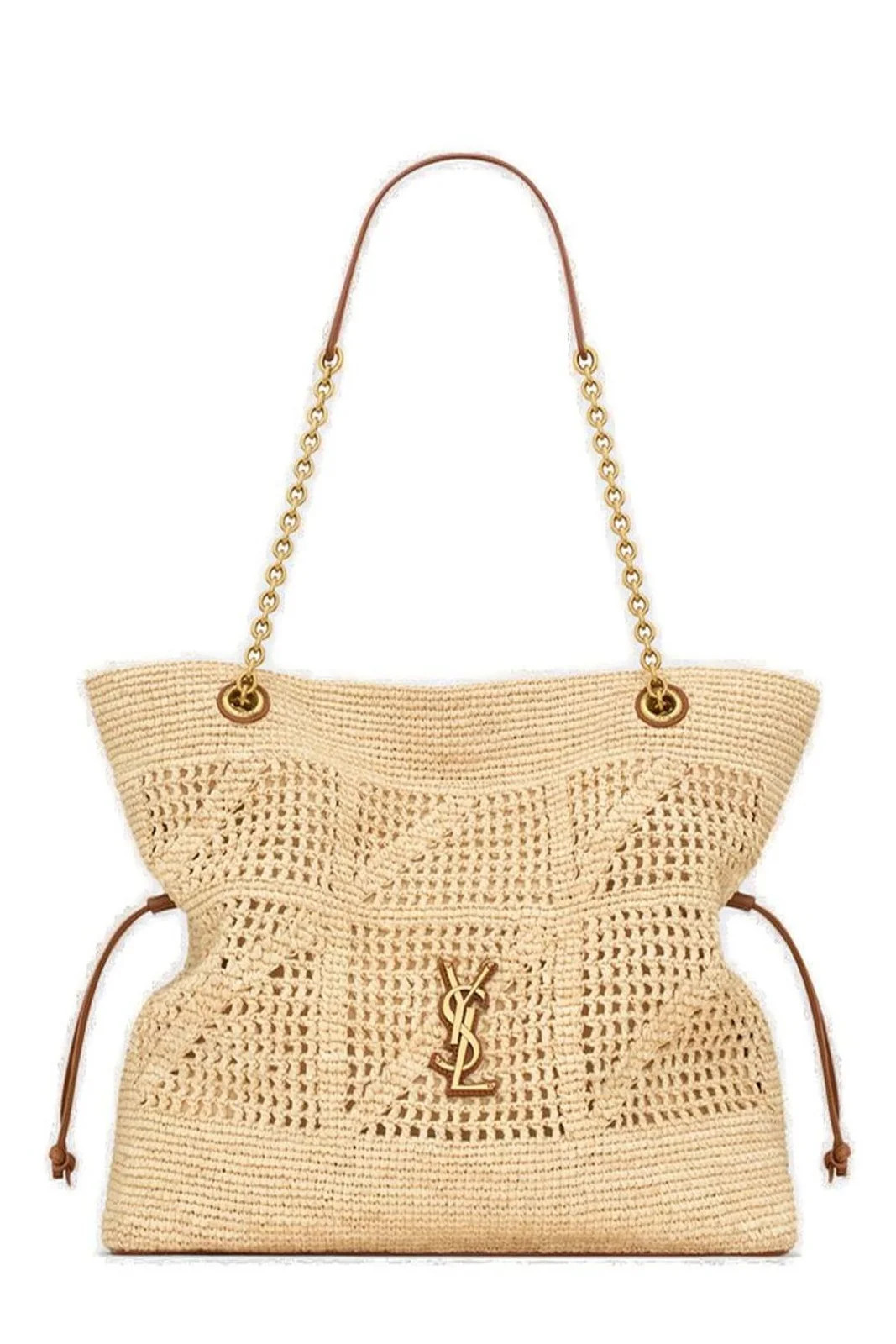 Saint Laurent Jamie Logo Plaque Shopping Bag | Cettire Global