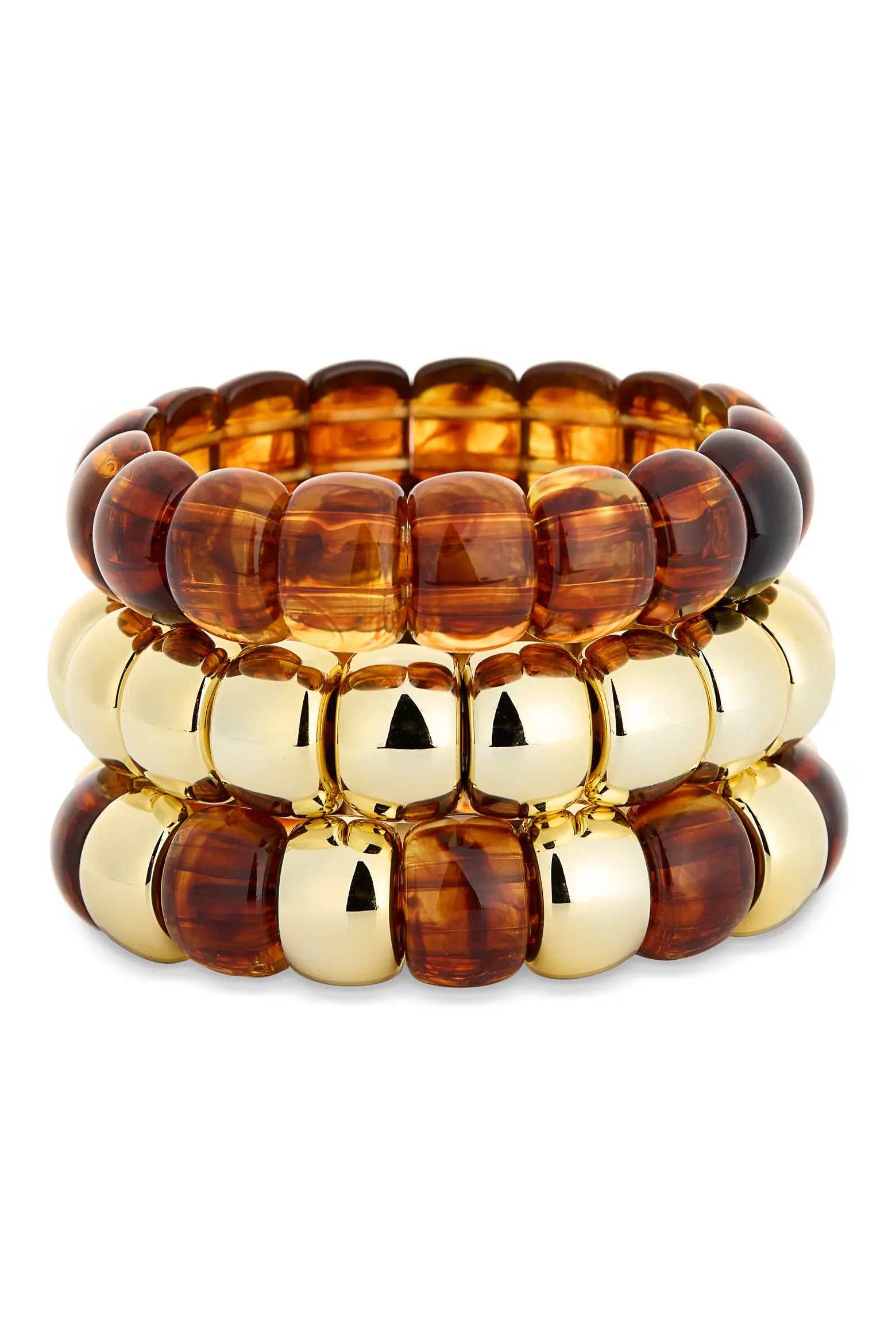 Panacea Set of 3 Beaded Resin Stretch Bracelets (Women) | Nordstromrack | Nordstrom Rack